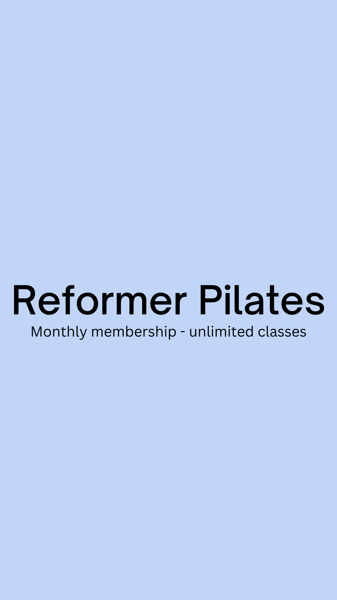 Limbr - Monthly membership &#8211; unlimited reformer Pilates classes